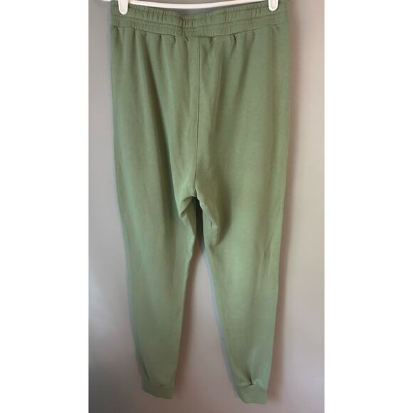 NWT Eubi Joggers Size Large Green Zipper Pockets - Picture 5 of 7